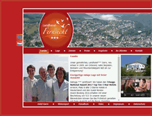 Tablet Screenshot of landhotelfernsicht.de